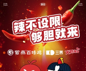 辣味不设限！紫燕百味鸡跨界打造新口味