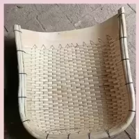 秦家埝村看柳编