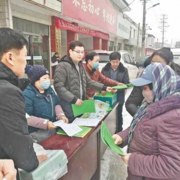 平陆县水利局宣传冬季用水安全