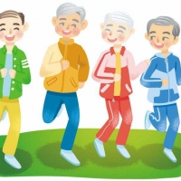 老年人锻炼 要注意正确走路姿势