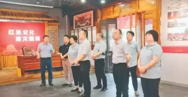 杜流程红色文化馆在岚山根·运城印象景区开馆