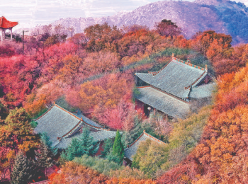 万山红遍_运城风景