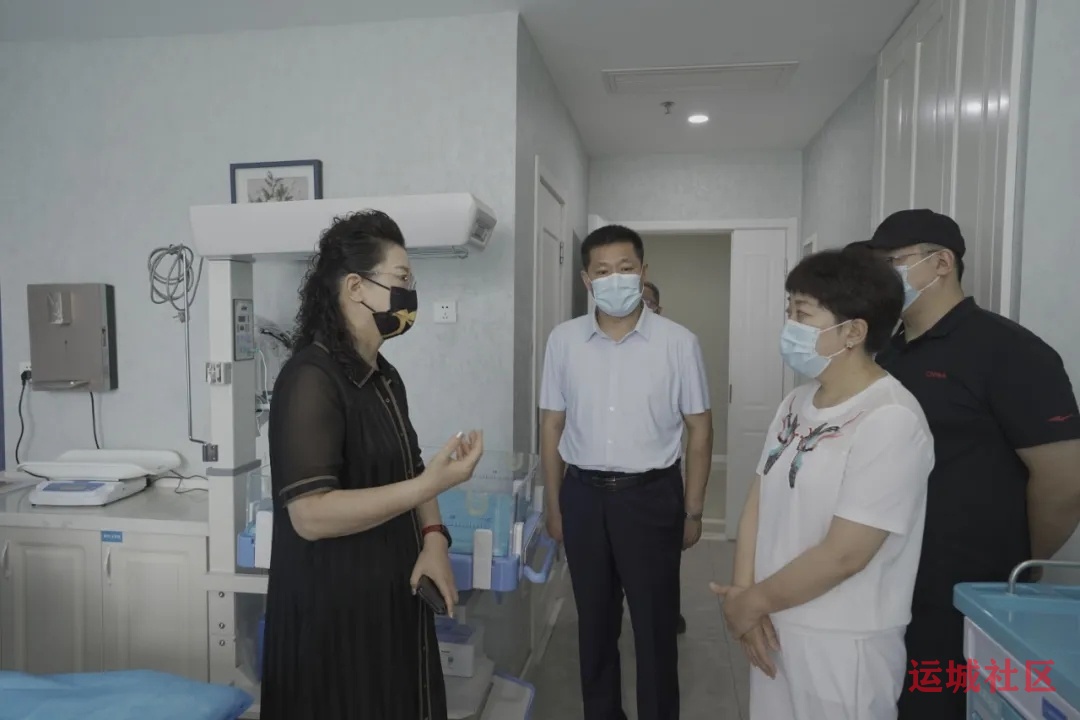 张东婷深入运城博爱妇婴医院调研指导工作