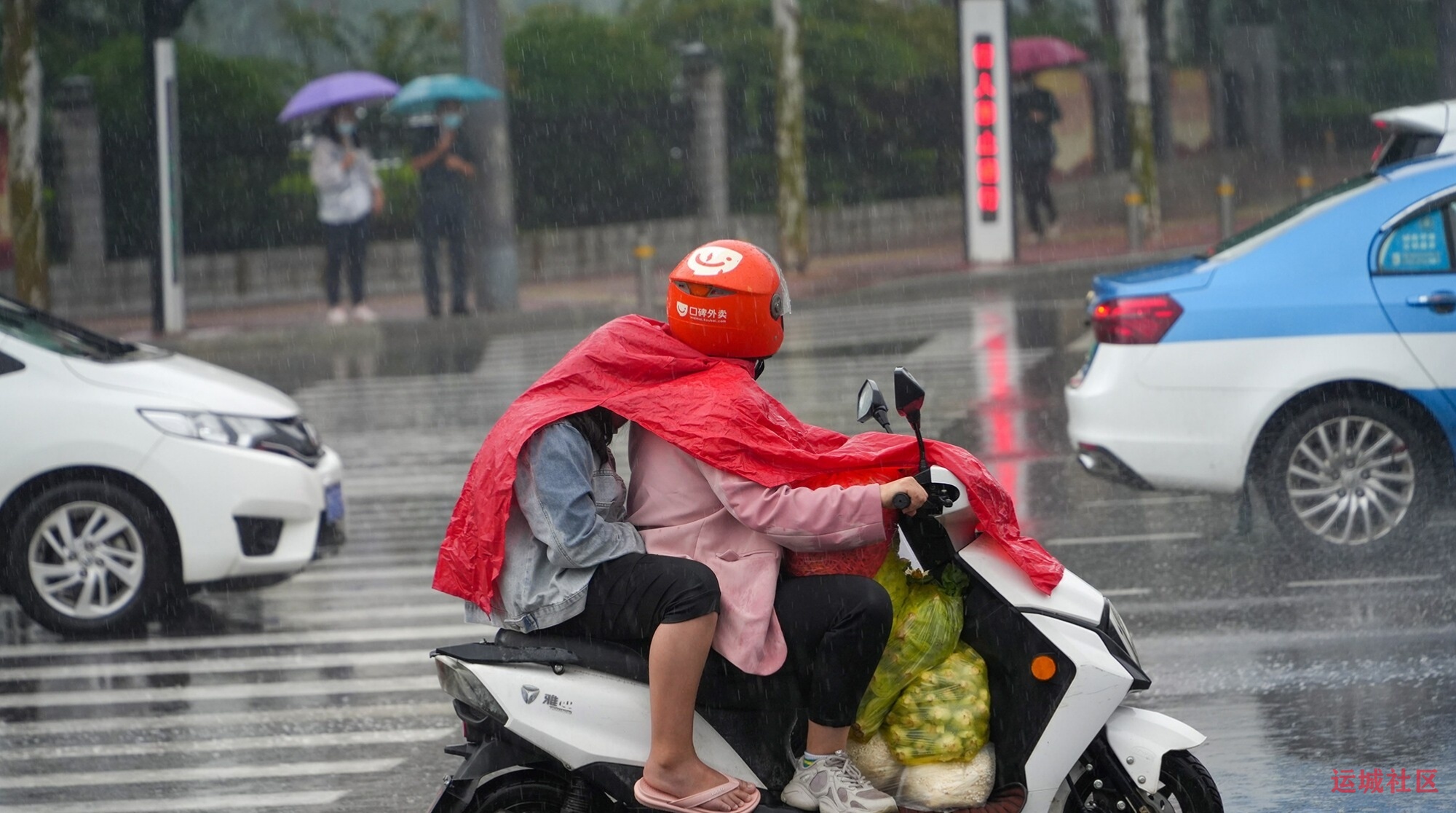 雨中行