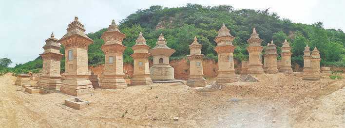 永济市栖岩寺塔林边坡防治工程侧记