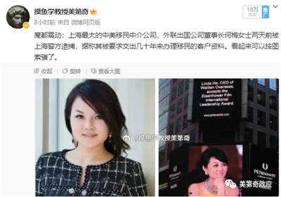摸鱼学副教授：上海最大移民中介被查——关门打狗