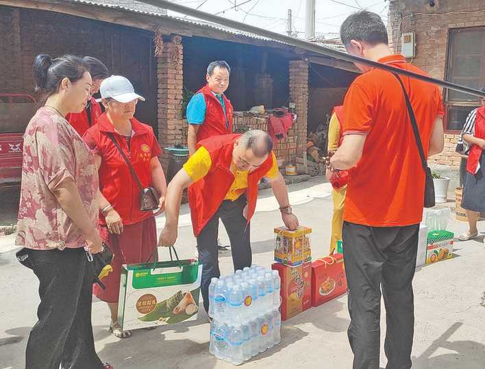 乐省联盟爱心事业部 浓情慰问 传递关爱