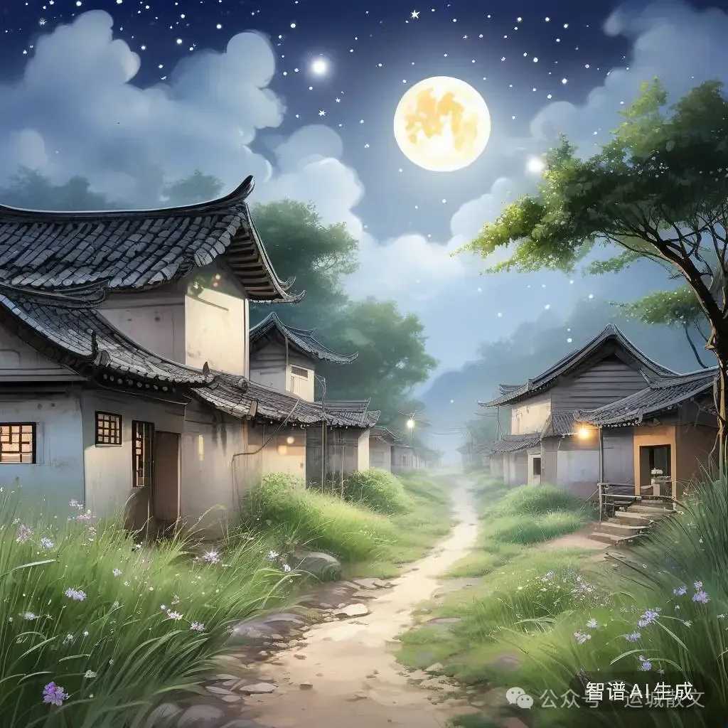 乡村的夏夜_散文_郑天虎