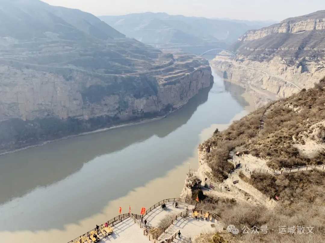 天梯（黄河大梯子）新景_傅晋宏讲运城