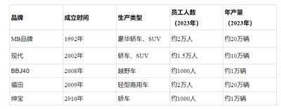 辛辛：B市汽车制造业调查报告