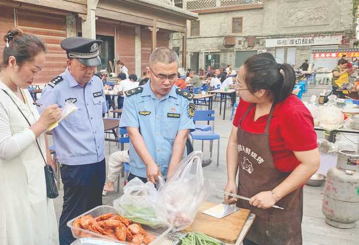 盐湖区市场监管局严防假劣肉制品流入市场