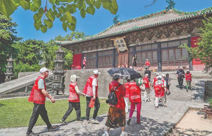 “黄河一号旅游公路”自驾游到永乐宫参观游览