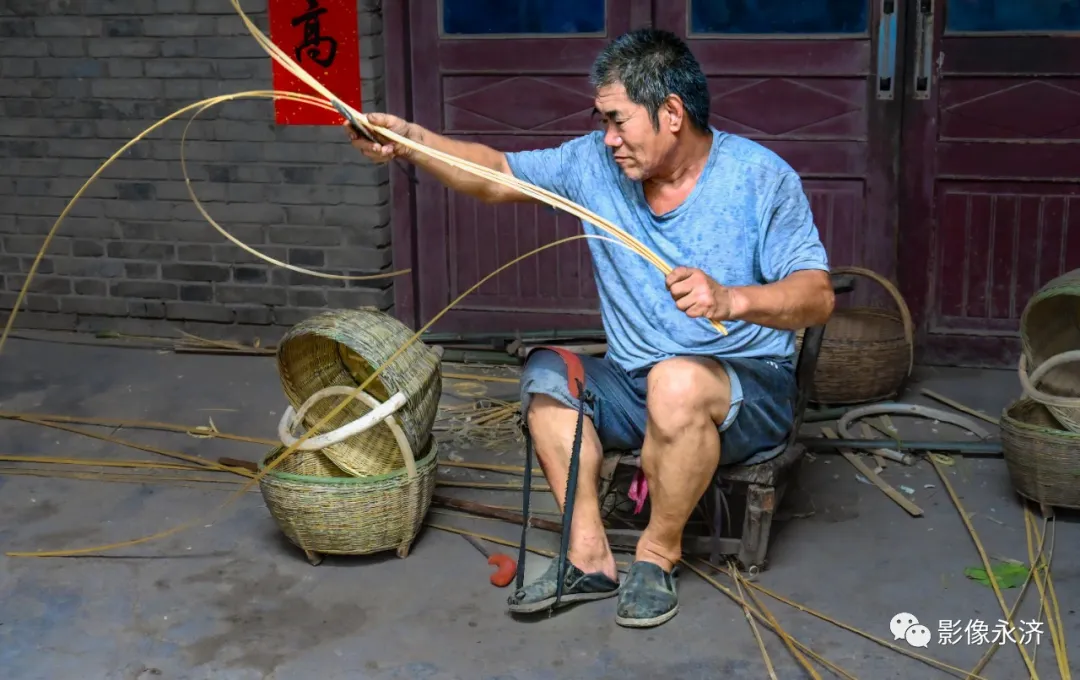 竹编手艺_永济影像