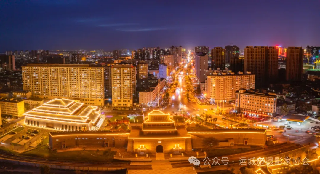 池神庙夜景（组照）_河东影像