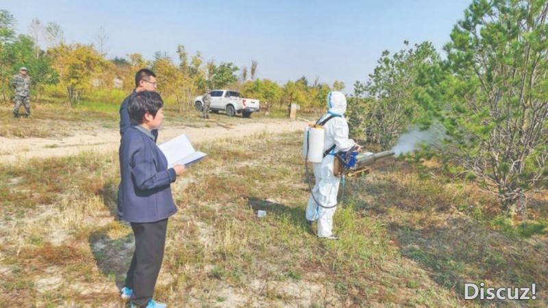 河津市林业局组织重大林草有害生物灾害防控应急演练