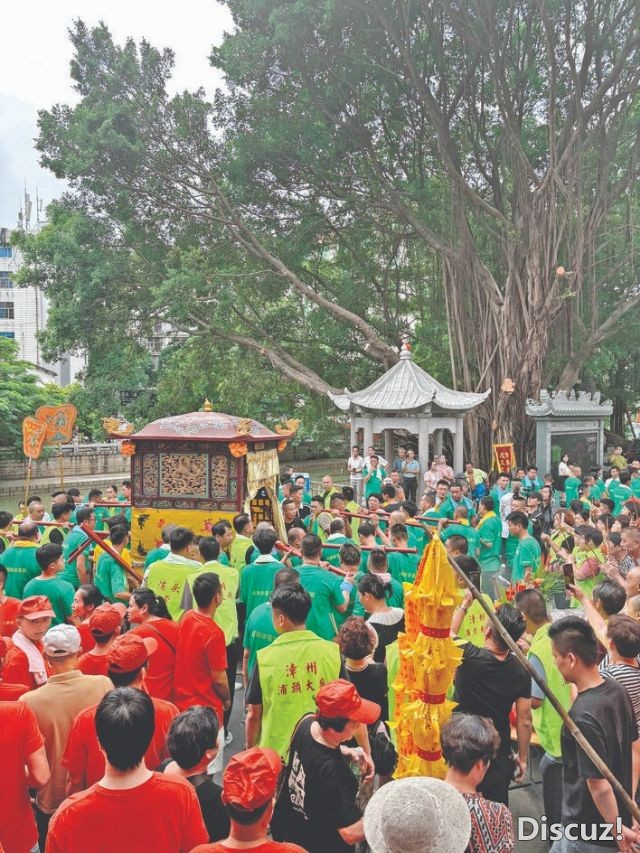 “关帝圣像”抵达福建漳州巡游第四站浦头大庙