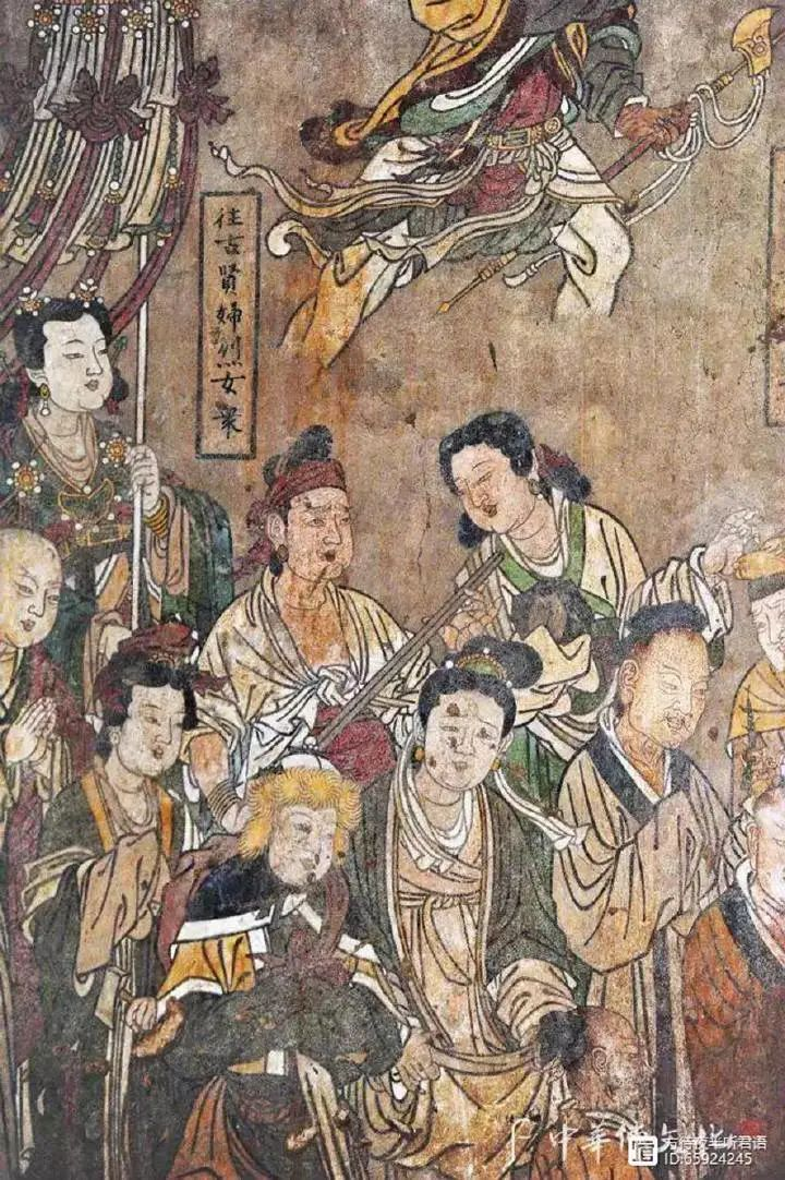 青龙寺水陆壁画可与永乐宫壁画相媲美