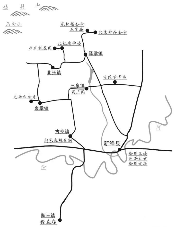 绛州城池形状跟卧倒的牛一模一样