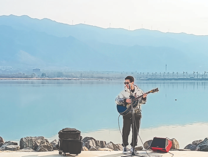 外地人眼中的运城盐湖