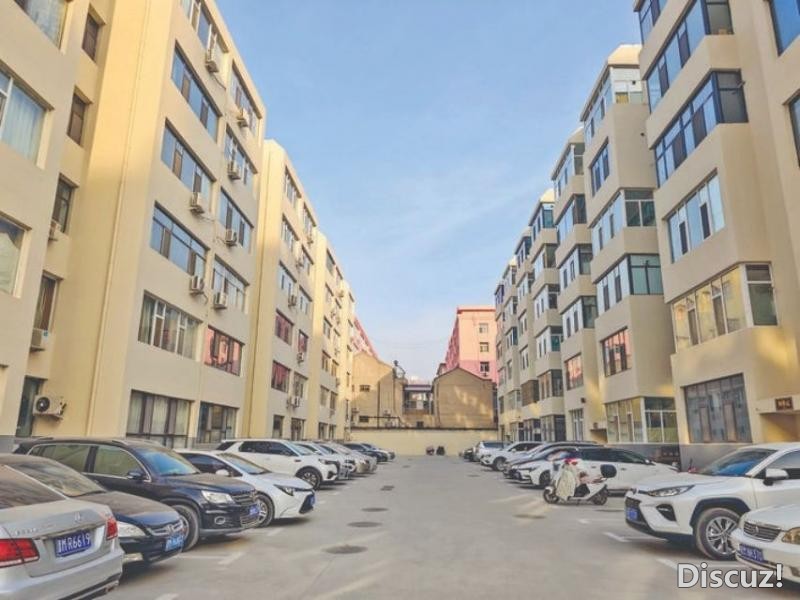 运城中行第一家属院实施老旧小区改造后