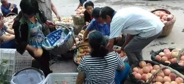 卖桃的都认识_集市影像