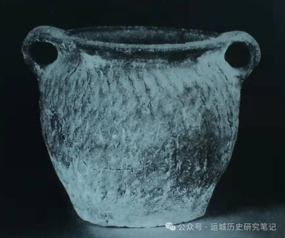 古城东关遗址双耳陶器，小平底双耳瓶距今6300年左右