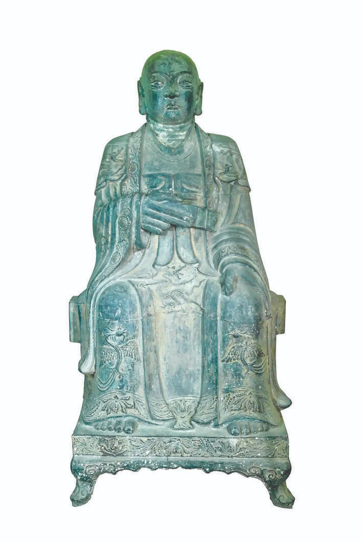玄天上帝铜坐像——研究明代宗教、艺术、工艺的重要实物资料