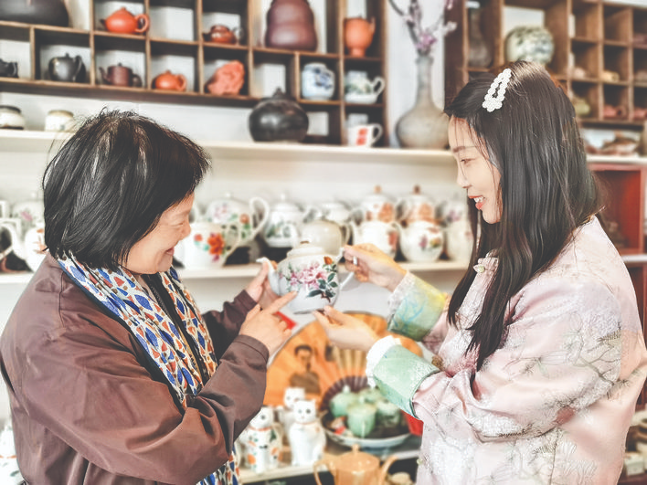 曹张村的慢生活从一杯茶开始