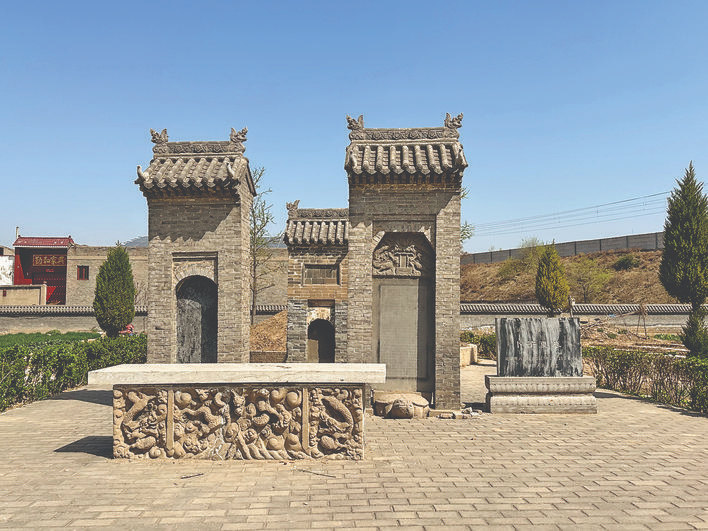 河津卜子夏祠墓  文心贯古今