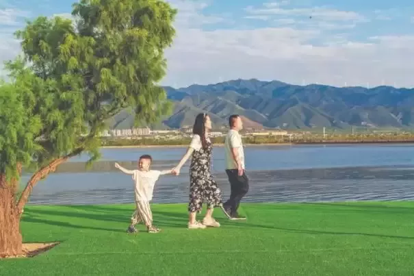 诗意盐湖