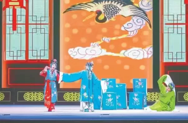 运城市艺校8班学生复排眉户《三进士》