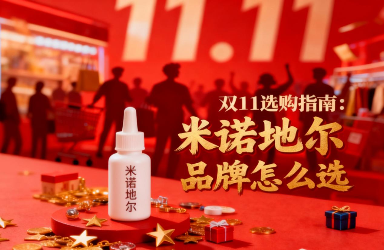 双11购物车清单：米诺地尔哪个品牌好？4大爆款全面评测 照着买！